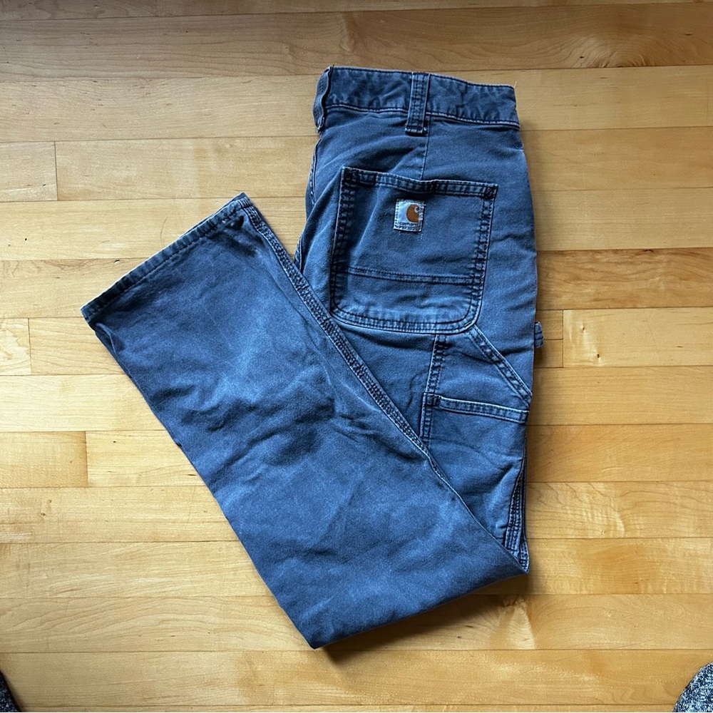 Carhartt Gray Original Fit Pants
